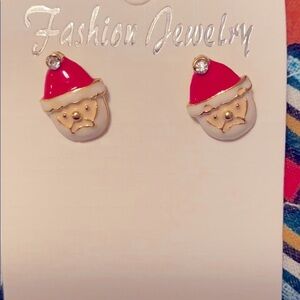 Santa Earrings